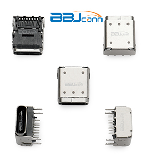 TYPE-C 24P 4-pin pad height on the female base plate 1.77 L=11.10 CH3.40 (DIP plus SMT) double shell